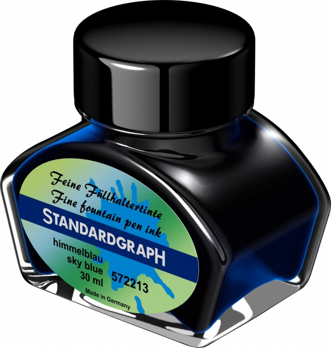 Calimara Cerneala Blue Sky Permanent Standardgraph 30ml [3]