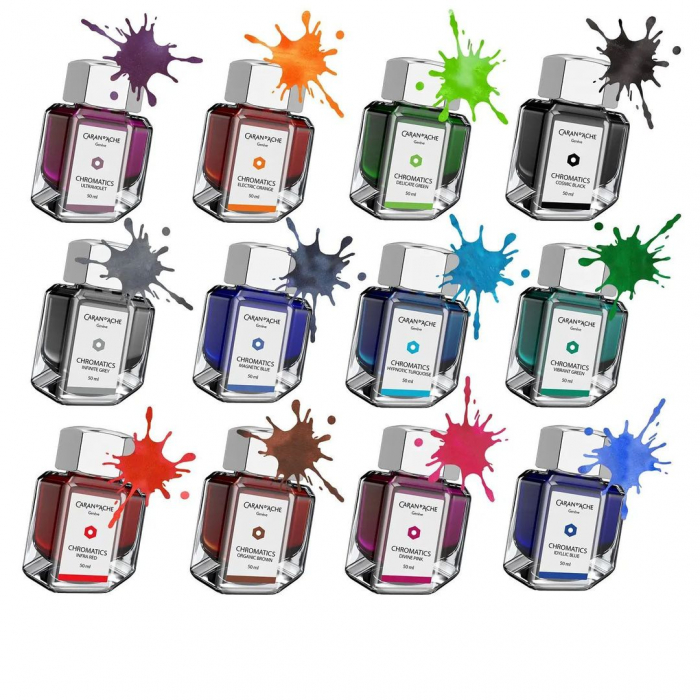 Calimara Cerneala Electric Infrared 50ml, Caran d'Ache [7]