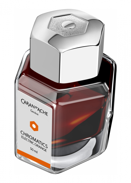 Calimara Cerneala Electric Orange 50ml, Caran d'Ache [3]