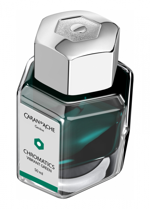 Calimara Cerneala Vibrant Green 50ml, Caran d'Ache [3]