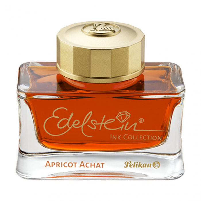Calimara Cerneala Edelstein Apricot Achat 50 ml, Ed. Speciala 2025, Pelikan [1]