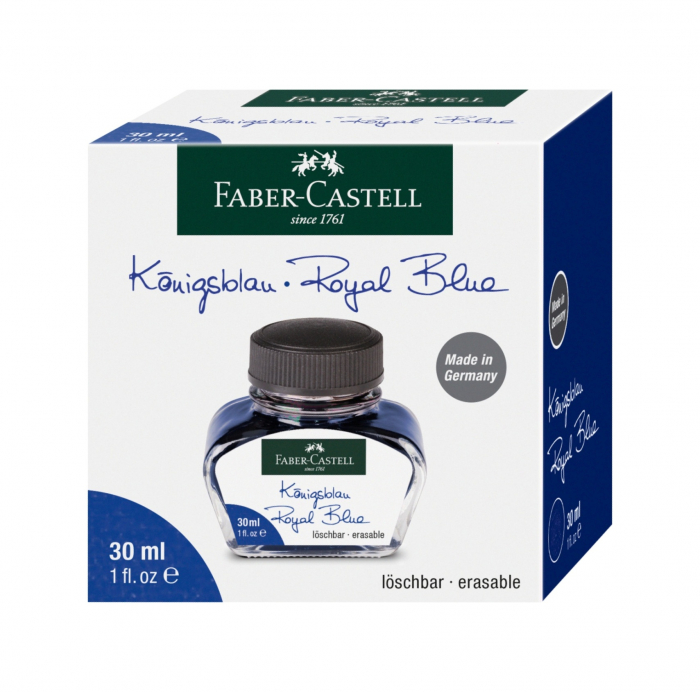 Calimara Cerneala Faber-Castell Albastra 30 ml [2]