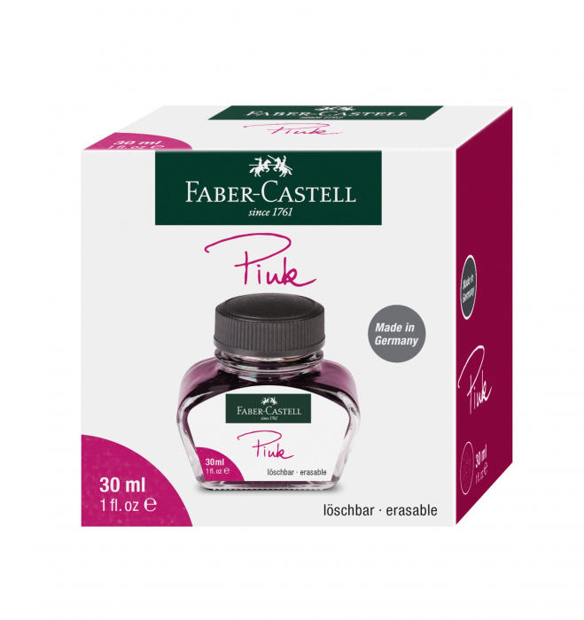 Calimara Cerneala Faber-Castell Pink 30 ml [2]