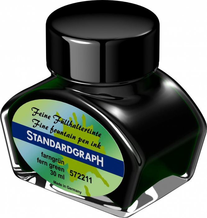 Calimara Cerneala Ferm Green Permanent Standardgraph 30ml [2]