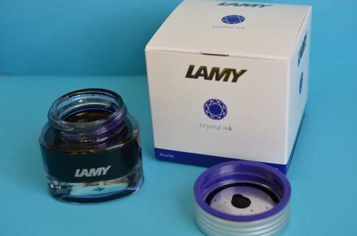 Calimara Cerneala Lamy T53 Crystal 360 Azurite 30 ml [3]