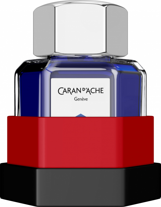 Calimara Cerneala Magnetic Blue 50ml, Caran d'Ache [3]