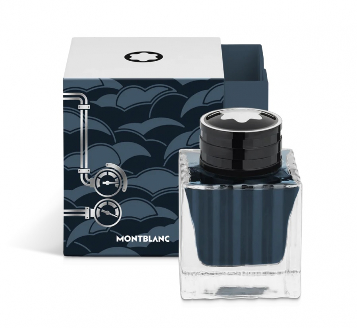 Calimara Cerneala Meisterstück Around the World in 80 Days, Coal Blue 50 ml, Montblanc [1]