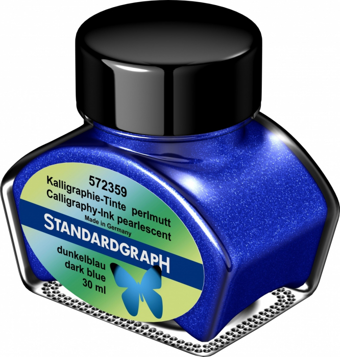 Calimara Cerneala Pearlescent Dark Blue Standardgraph 30ml [2]