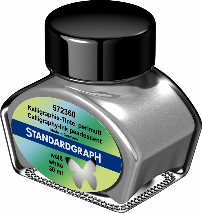 Calimara Cerneala Pearlescent White Permanent Standardgraph 30ml [2]