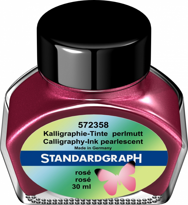 Calimara Cerneala Pearlescent Rose Permanent Standardgraph 30ml [4]