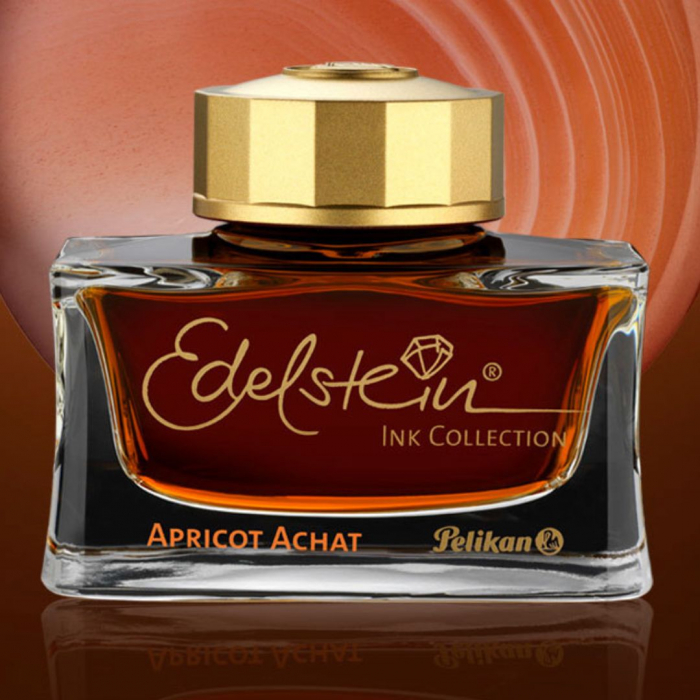 Calimara Cerneala Edelstein Apricot Achat 50 ml, Ed. Speciala 2025, Pelikan [3]