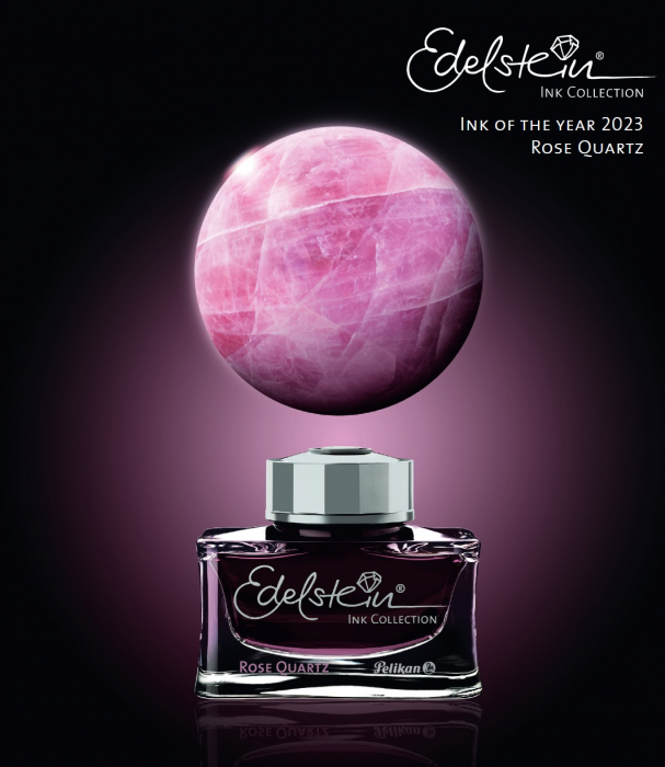 Calimara Cerneala Edelstein Rose Quartz 50ML, Ed Speciala 2023, Pelikan [2]