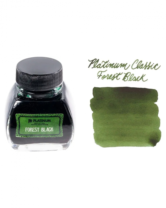 Calimara Cerneala Platinum "Classic Ink" Forest Black 60ml [2]