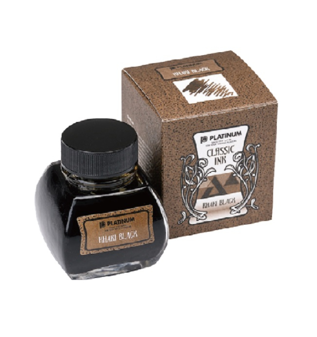 Calimara Cerneala Platinum "Classic Ink" Khaki Black 60ml [3]