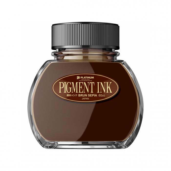 Calimara Cerneala Pigment Brun Sepia 60ml, Platinum [1]