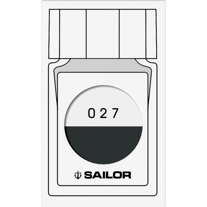 Calimara Cerneala Sailor 20 ml Studio 027 Grey [4]