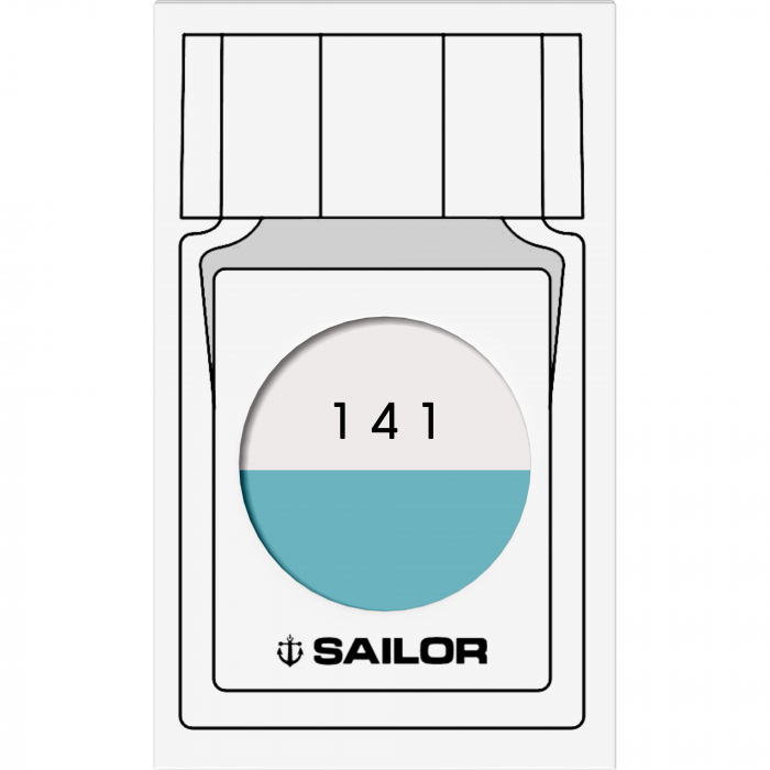 Calimara Cerneala Sailor 20 ml Studio 141 - turquoise [4]