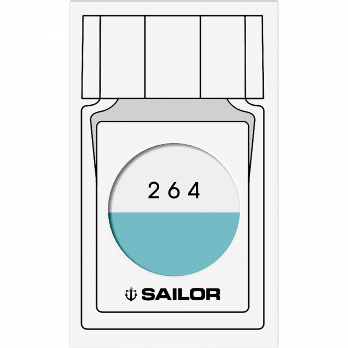Calimara Cerneala Sailor 20 ml Studio 264 - turquoise [4]