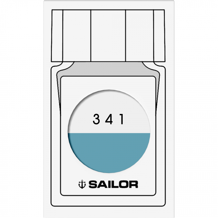 Calimara Cerneala Sailor 20 ml Studio 341 - turquoise [4]