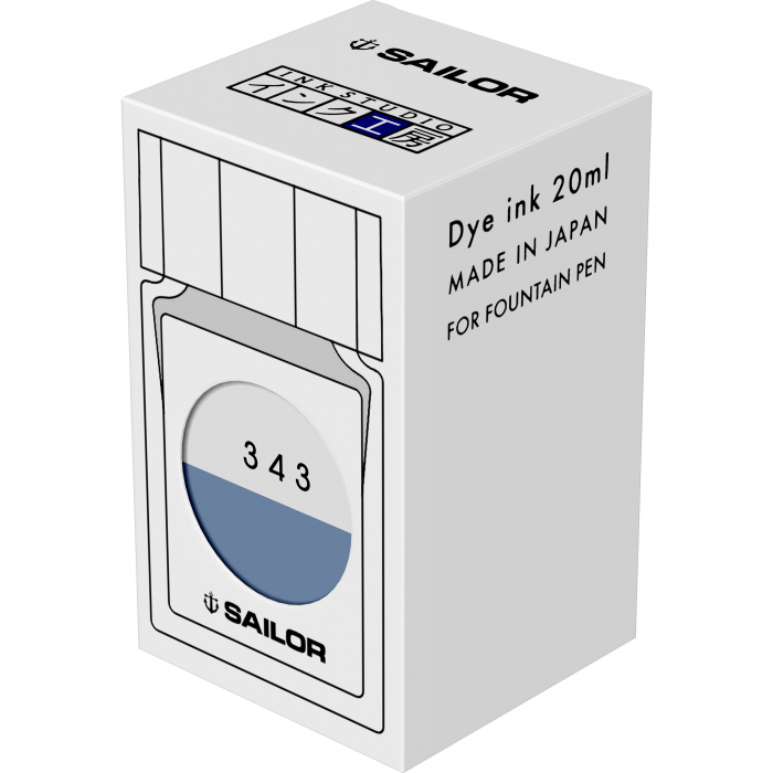 Calimara Cerneala Sailor 20 ml Studio 343 - blue [3]
