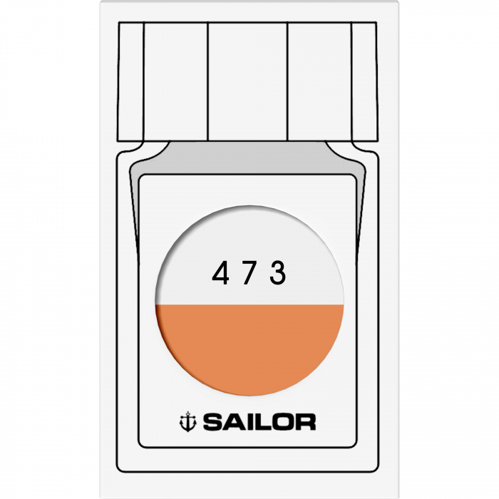Calimara Cerneala Sailor 20 ml Studio 473 - orange [4]