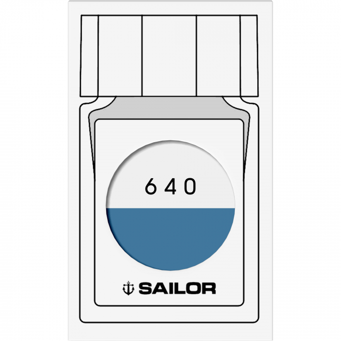 Calimara Cerneala Sailor 20 ml Studio 640 - blue [4]