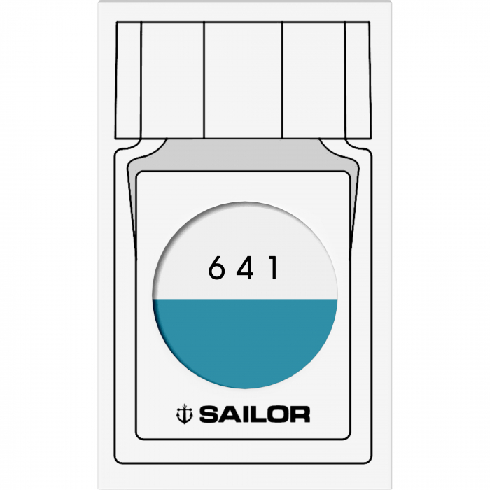 Calimara Cerneala Sailor 20 ml Studio 641 - turquoise [4]