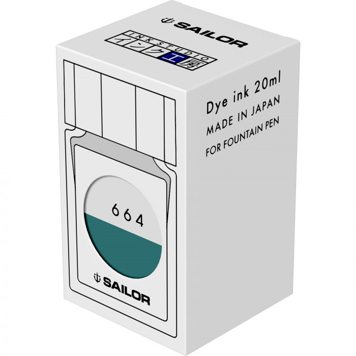 Calimara Cerneala Sailor 20 ml Studio 664 - turquoise [3]