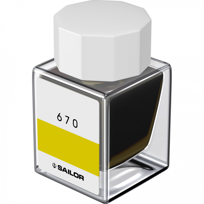 Calimara Cerneala Sailor 20 ml Studio 670 - yellow [2]