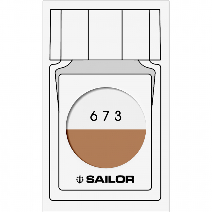 Calimara Cerneala Sailor 20 ml Studio 673 - brown [4]