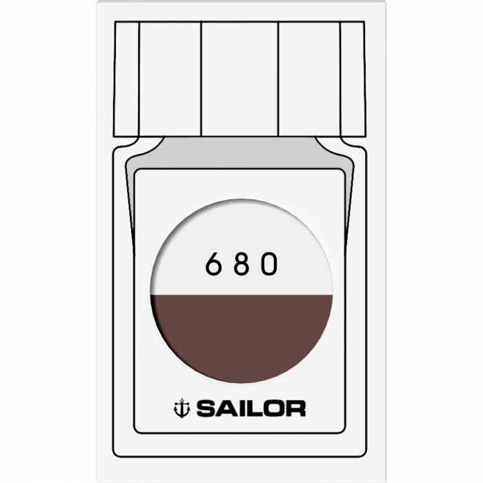 Calimara Cerneala Sailor 20 ml Studio 680 - brown [4]