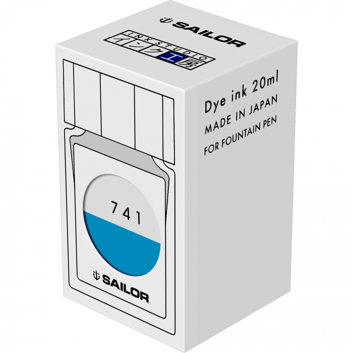 Calimara Cerneala Sailor 20 ml Studio 741 - blue [3]