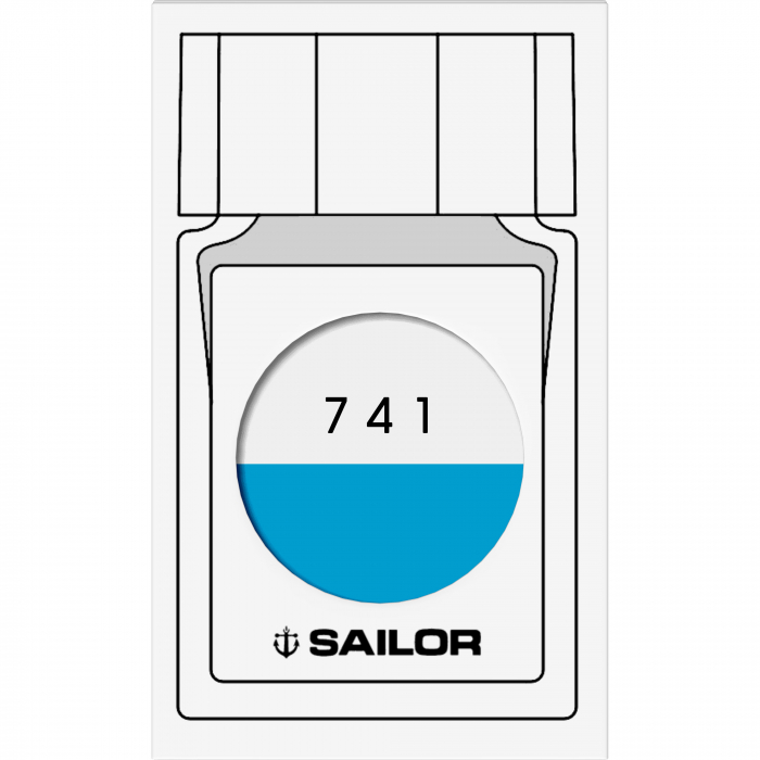 Calimara Cerneala Sailor 20 ml Studio 741 - blue [4]