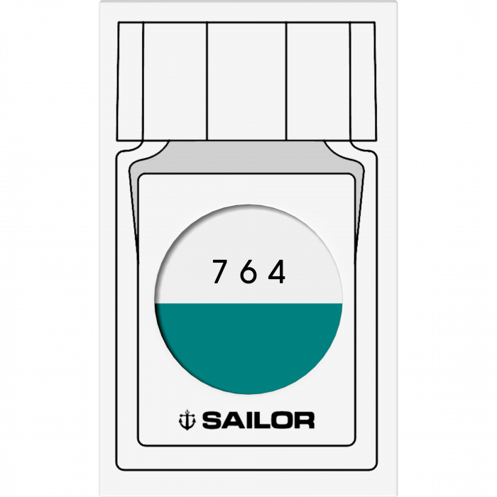 Calimara Cerneala Sailor 20 ml Studio 764 - turquoise [4]