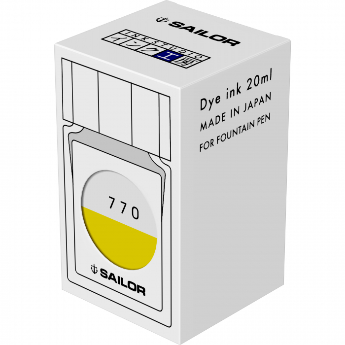 Calimara Cerneala Sailor 20 ml Studio 770 - yellow [3]