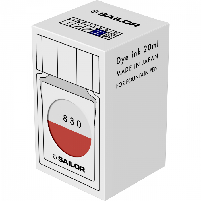 Calimara Cerneala Sailor 20 ml Studio 830 - red [3]