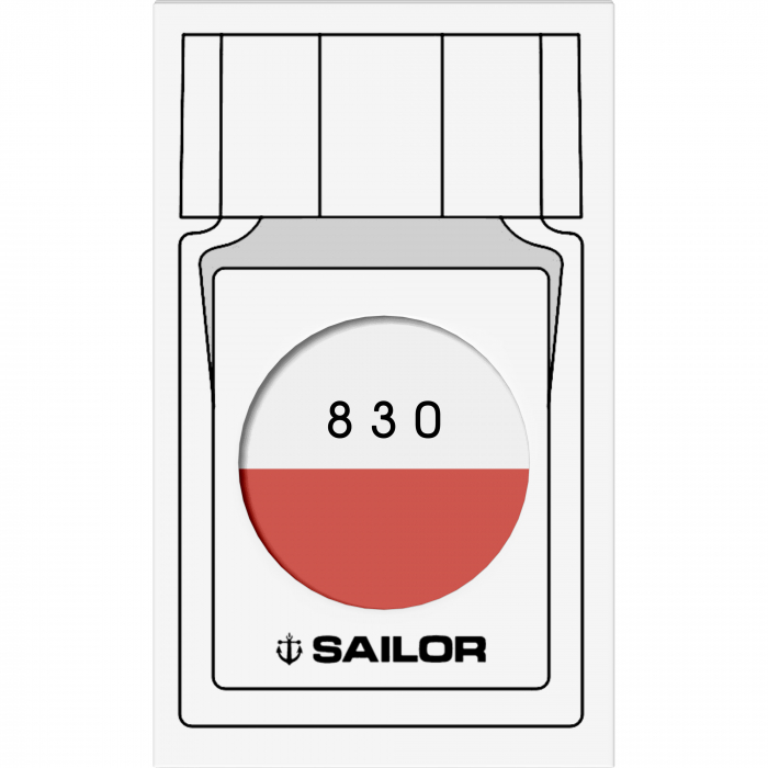 Calimara Cerneala Sailor 20 ml Studio 830 - red [4]