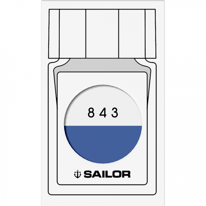 Calimara Cerneala Sailor 20 ml Studio 843 - blue [4]