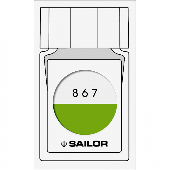 Calimara Cerneala Sailor 20 ml Studio 867 - green [4]