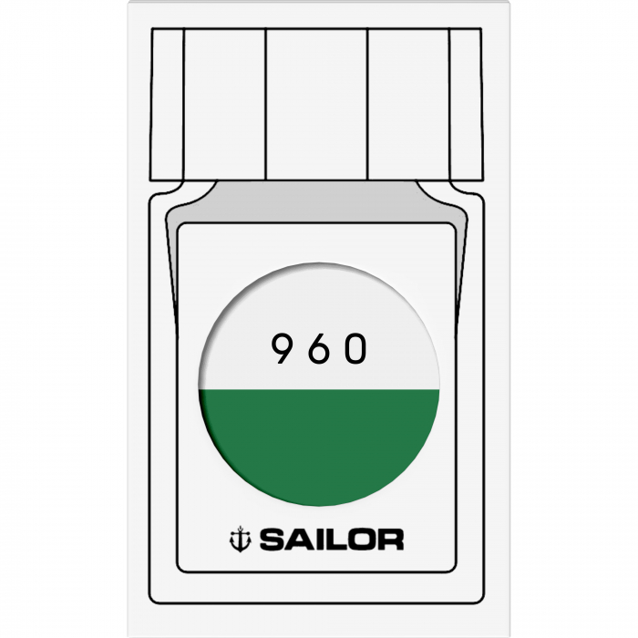 Calimara Cerneala Sailor 20 ml Studio 960 - green [4]