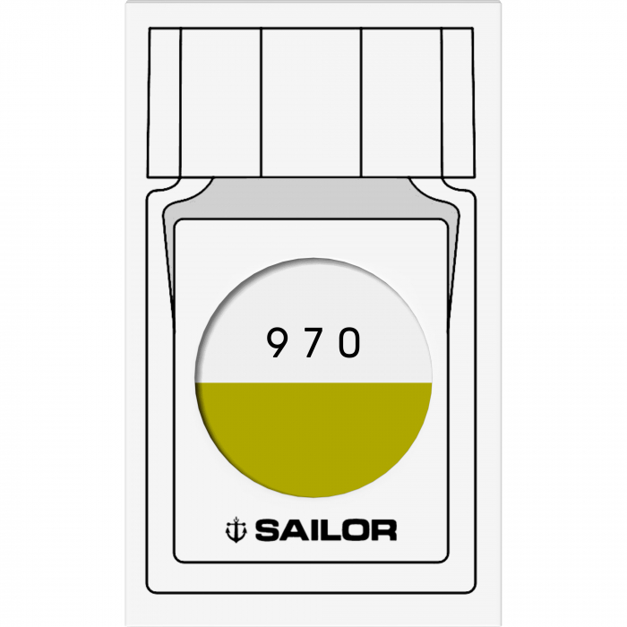 Calimara Cerneala Sailor 20 ml Studio 970 - yellow [4]