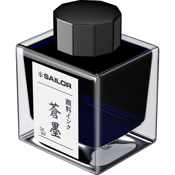 Calimara Cerneala Sailor Basic Pigment SOUBOKU Blue-Black 50 ml [2]
