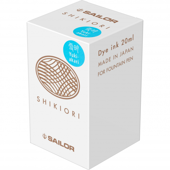 Calimara Cerneala Sailor cerneala Shikiori Winter Yuki Akari Blue - 20 ML [3]