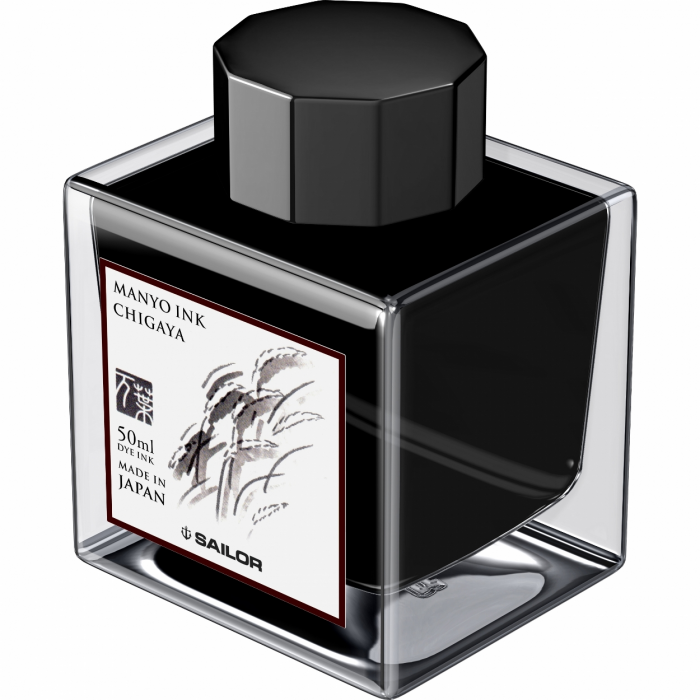Calimara Cerneala Sailor Manyo Chigaya Black 50 ml [2]