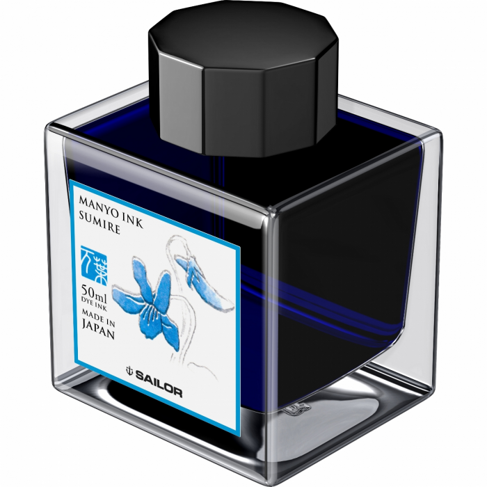 Calimara Cerneala Sailor Manyo Sumire Blue 50 ml [2]