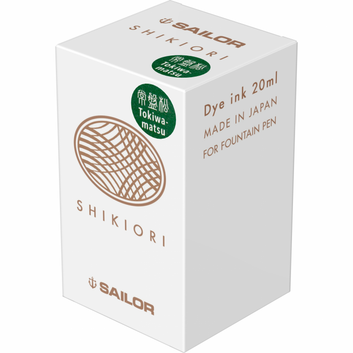 Calimara Cerneala Sailor Shikiori 20ml WINTER IRORI - Green [4]