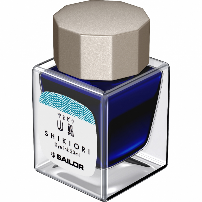 Calimara cerneala Shikiori Fall Yamadori Blue- 20 ML Sailor [2]