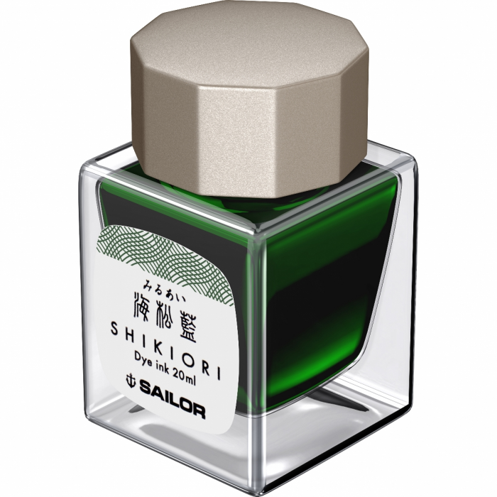Calimara cerneala Shikiori Spring Miruai Green 20 ML, Sailor [2]