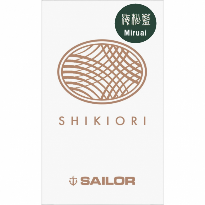 Calimara cerneala Shikiori Spring Miruai Green 20 ML, Sailor [3]
