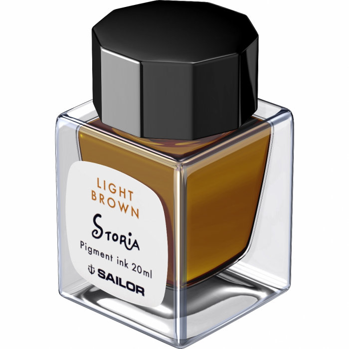 Calimara cerneala Sailor Storia 20 ml Pigment LION LIGHT BROWN [2]